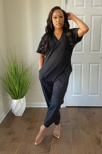 Tommie jumpsuit-black