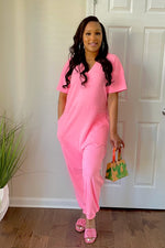 Load image into Gallery viewer, Tommie jumpsuit-bright pink
