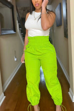 Load image into Gallery viewer, Brooklyn track pants- lime green
