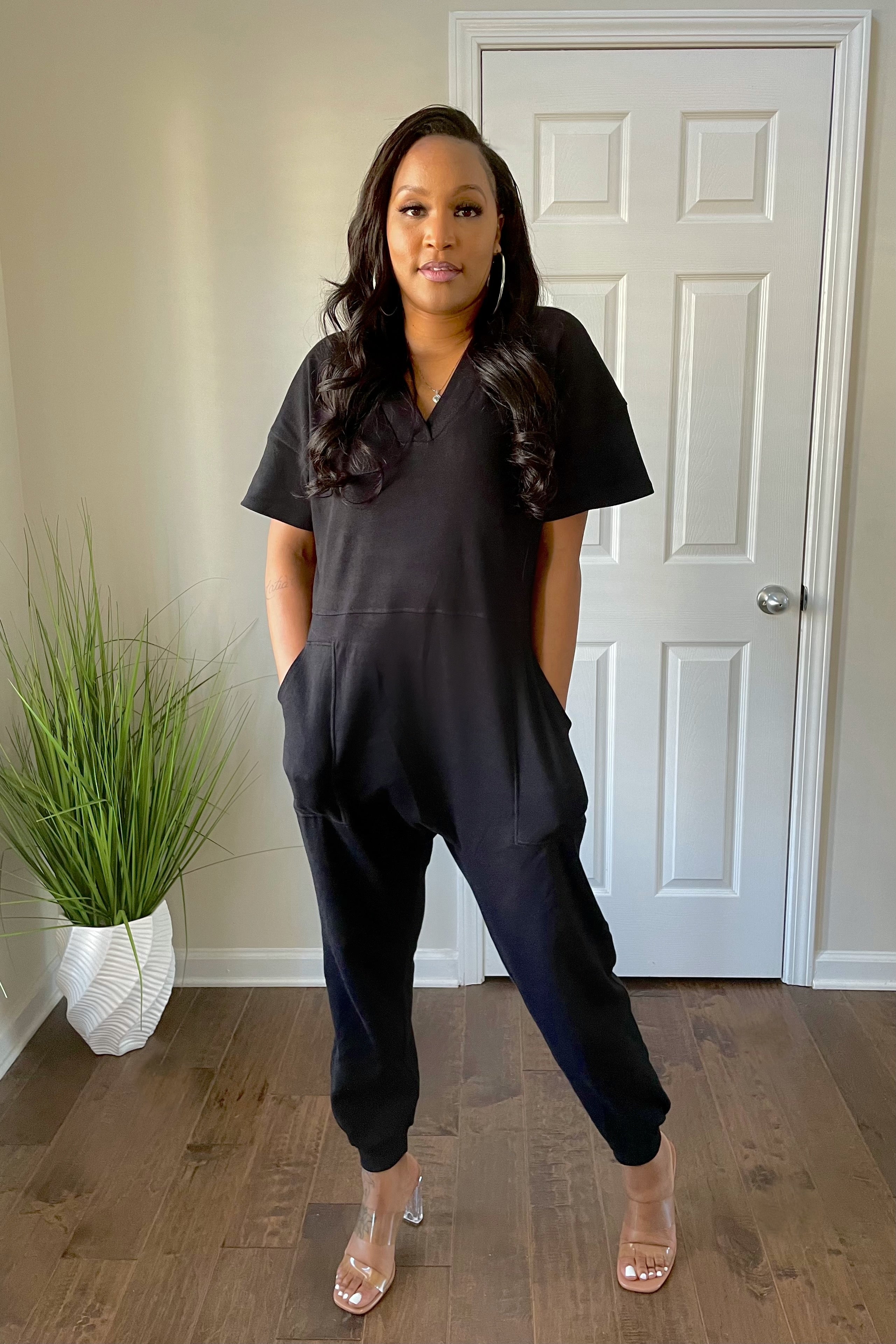 Tommie jumpsuit-black